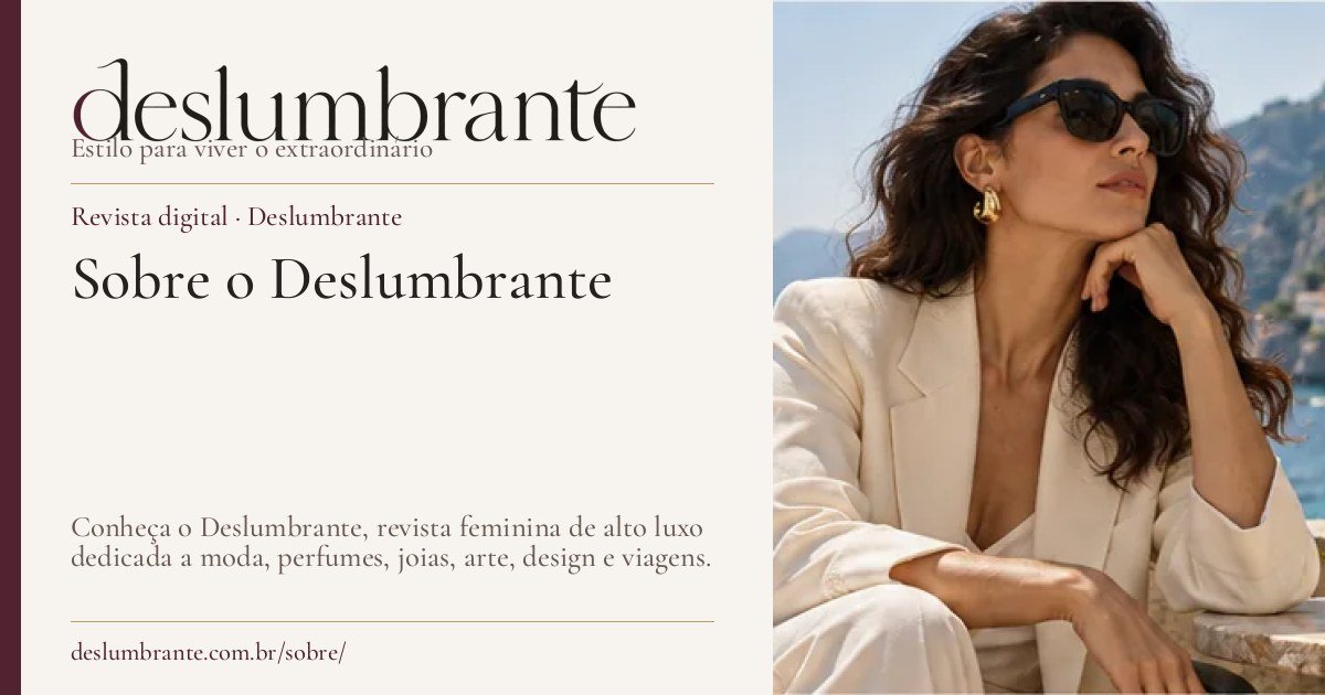 Capa para compartilhar: Sobre o Deslumbrante